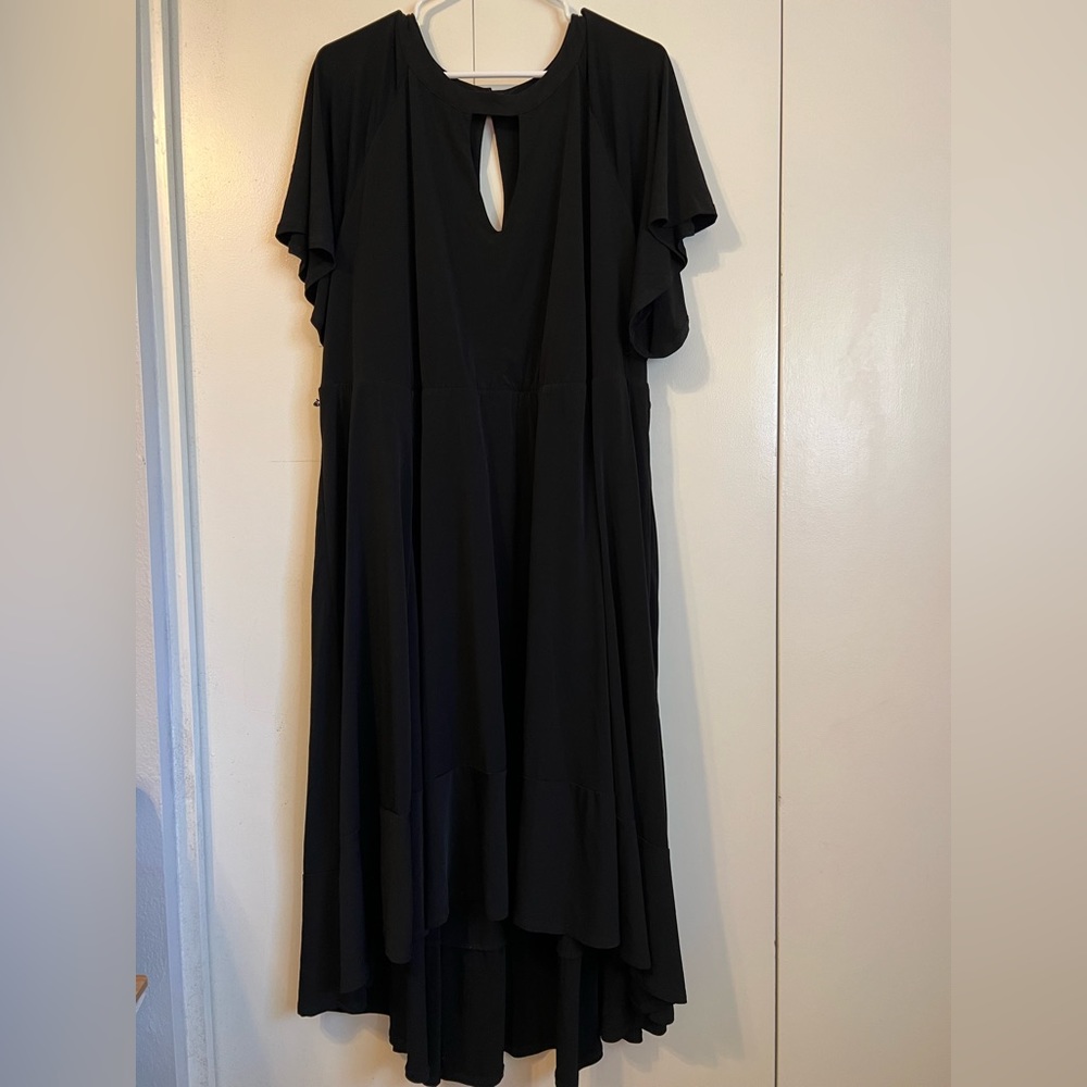 Torrid Black High-Low Dress